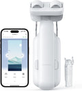 Smart Automatic Curtain Opener - Bluetooth Remote Control with App/Timer, Upgraded High-Performance Motor, Add  Hub to Make It Work with Alexa, Google Home, Homekit(Curtain 3,Rod)