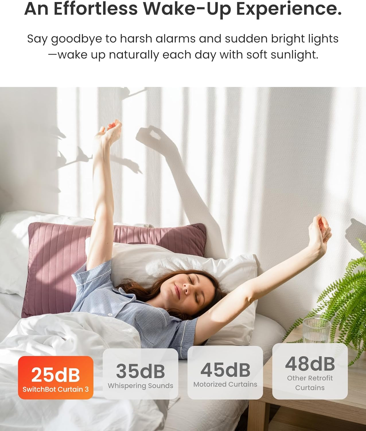 Smart Automatic Curtain Opener - Bluetooth Remote Control with App/Timer, Upgraded High-Performance Motor, Add  Hub to Make It Work with Alexa, Google Home, Homekit(Curtain 3,Rod)